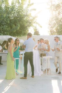Natural candid moment captured by a cinematic wedding photographer UK